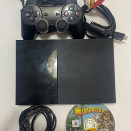 PS2 Slim (SCPH-90004) + Oferta Madagascar