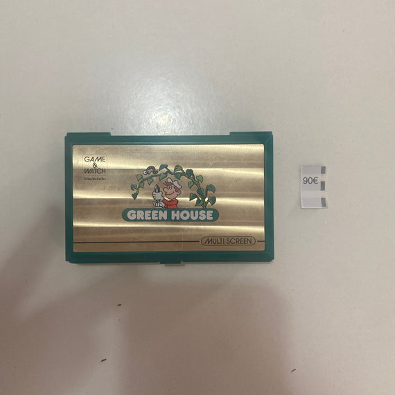 Game & Watch Green House (No Battery Cover)