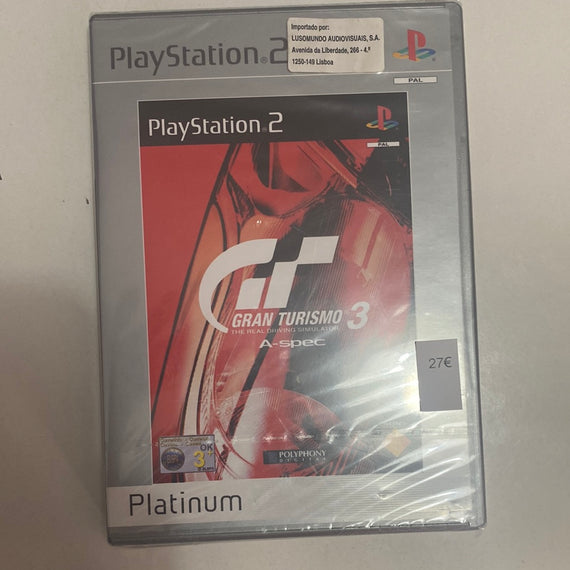 Gran Turismo 3 A-Spec (Factory Sealed)