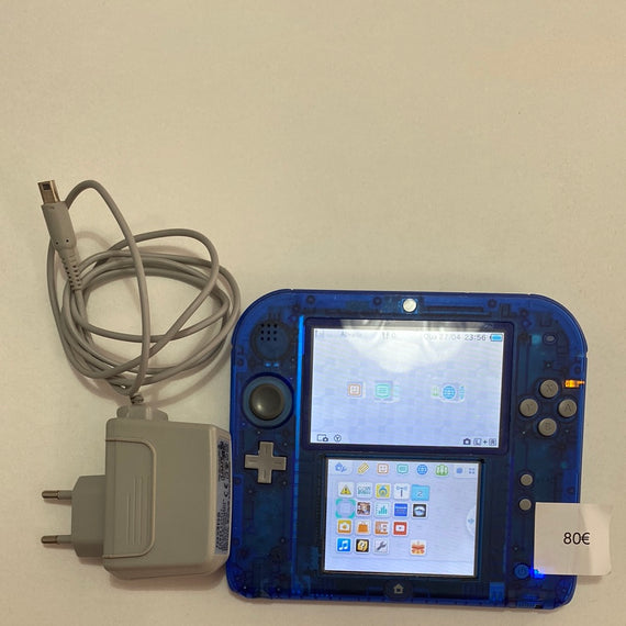 Nintendo 2DS (Crystal Blue) (No Pen)
